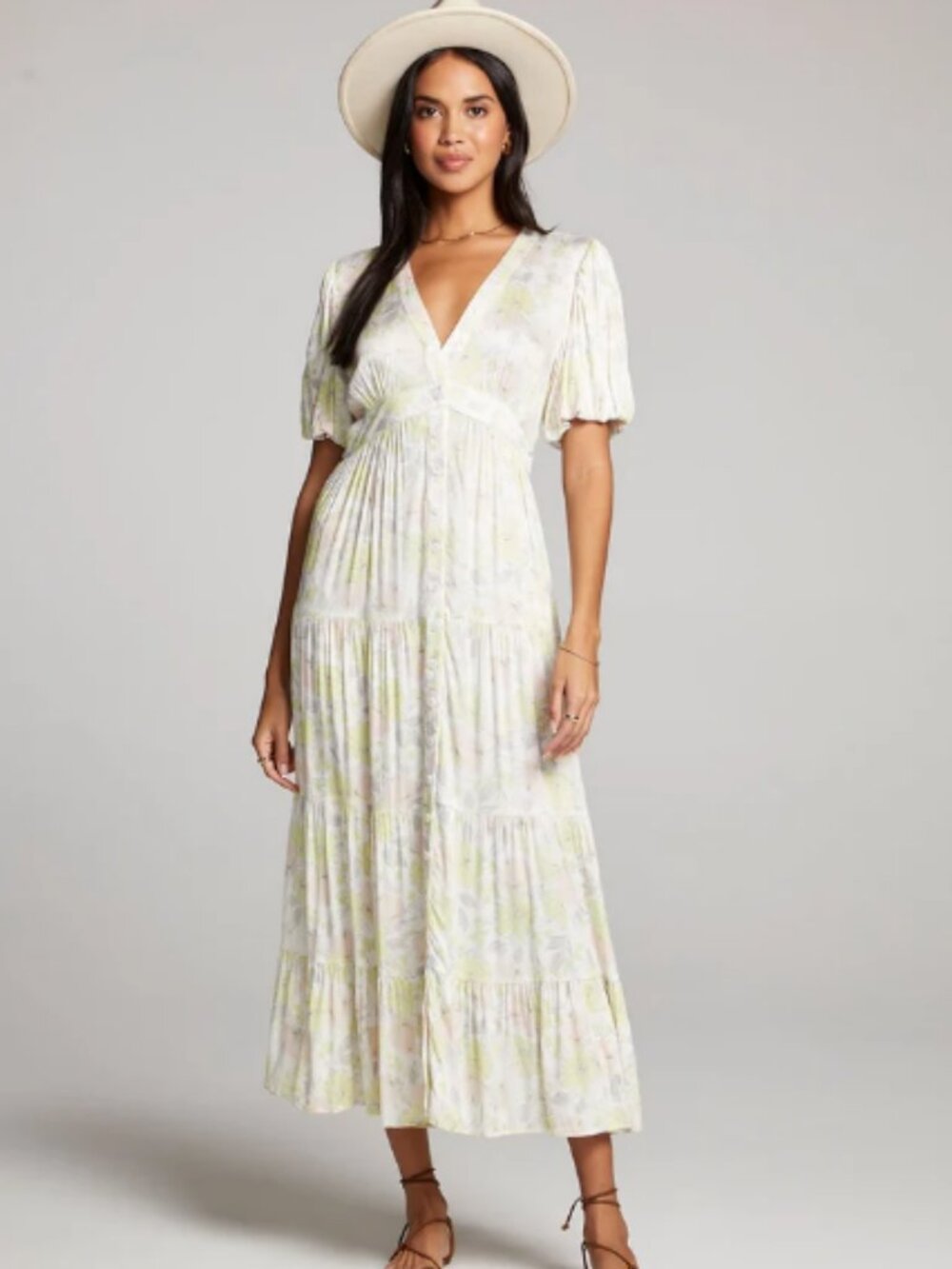 Saltwater Luxe Leona Maxi Dress NWT
